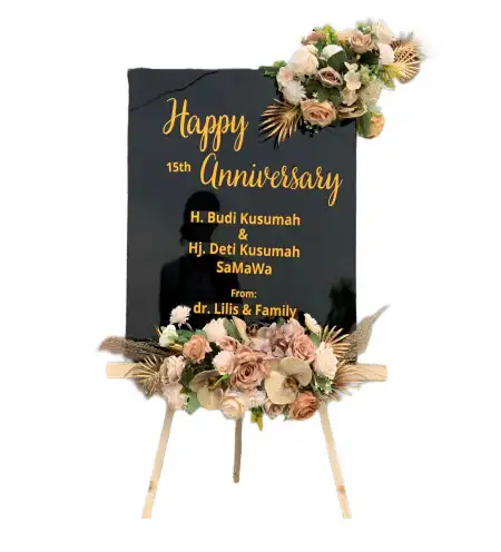 Papan Bunga Akrilik Kendawangan